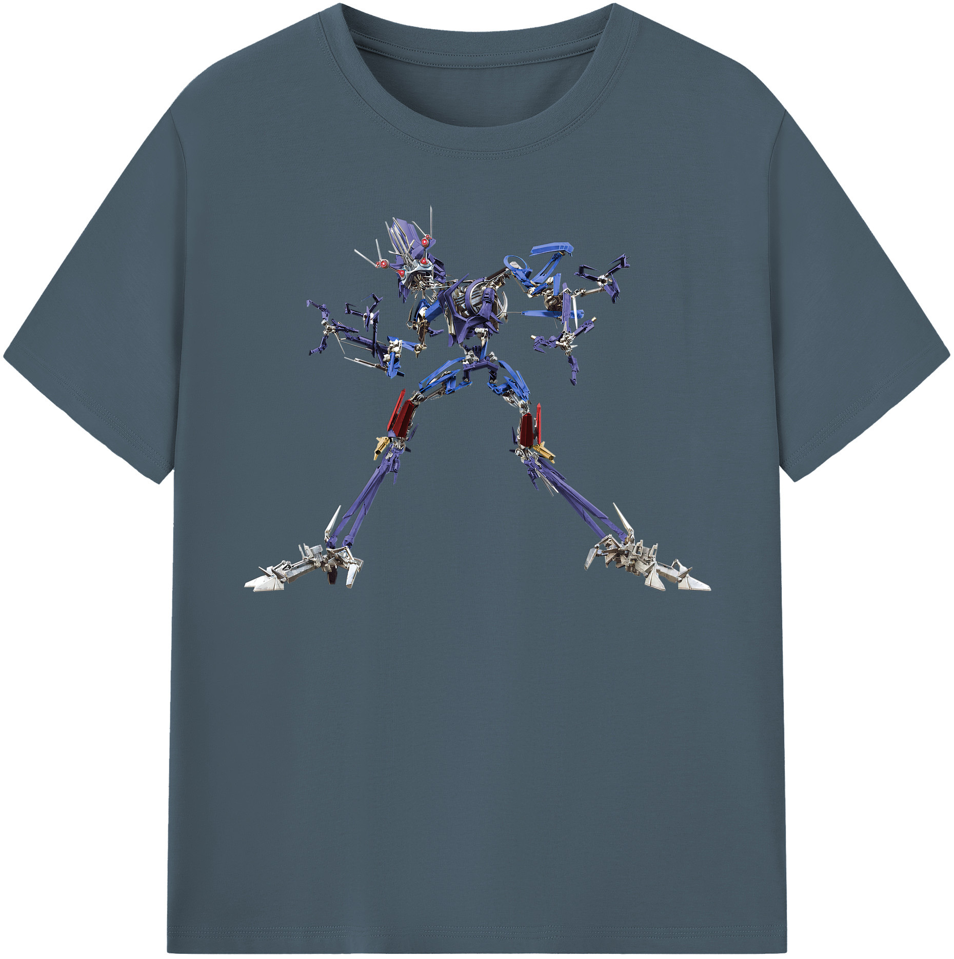 （画像用）  綿100％半袖Tシャツ（フロントプリント）